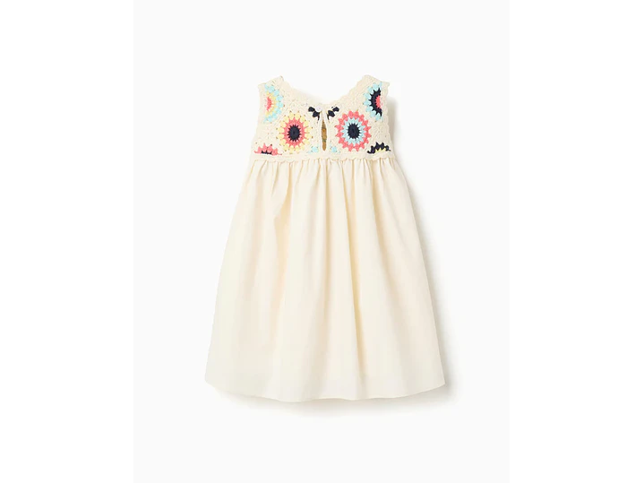 Vestido Zippy Beige 2