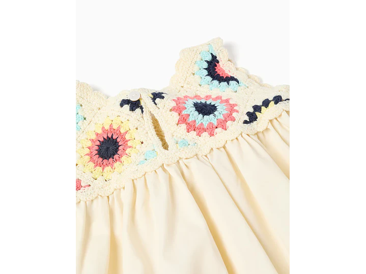 Vestido Zippy Beige 3
