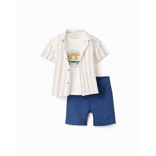 Set 3 Piezas Zippy Rayas 