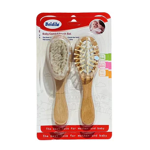 Set Cepillo + Peine Bambu