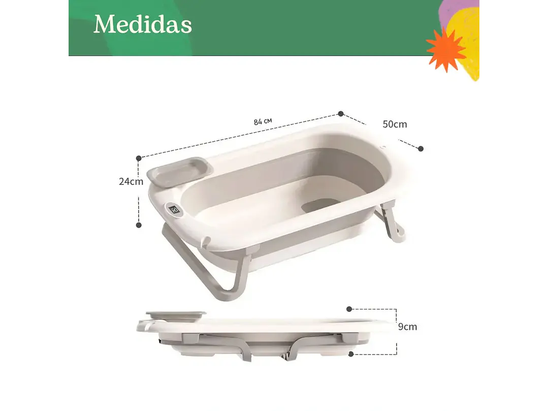 Tina Plegable Rosa 4
