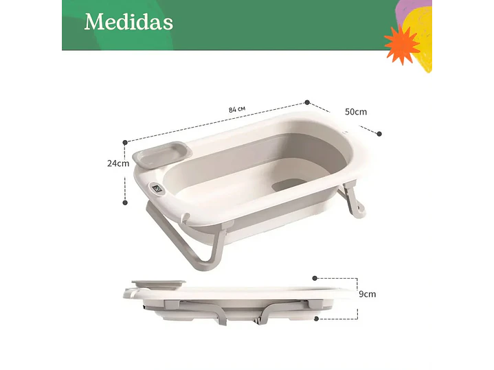 Tina Plegable Rosa 4