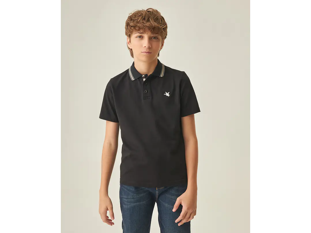 Polo Chevignon Negro 1