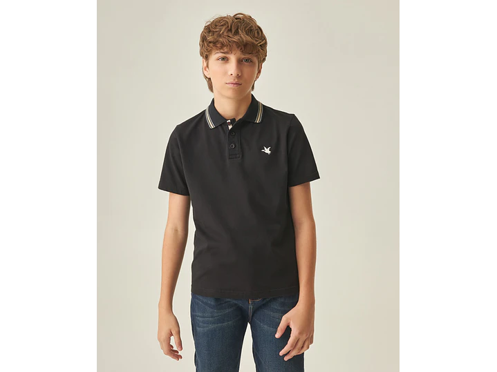 Polo Chevignon Negro 1