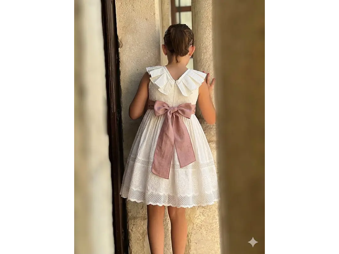 Vestido Romantico Español 4