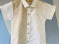 Camisa Lino Avena Crudo - Miniatura 2