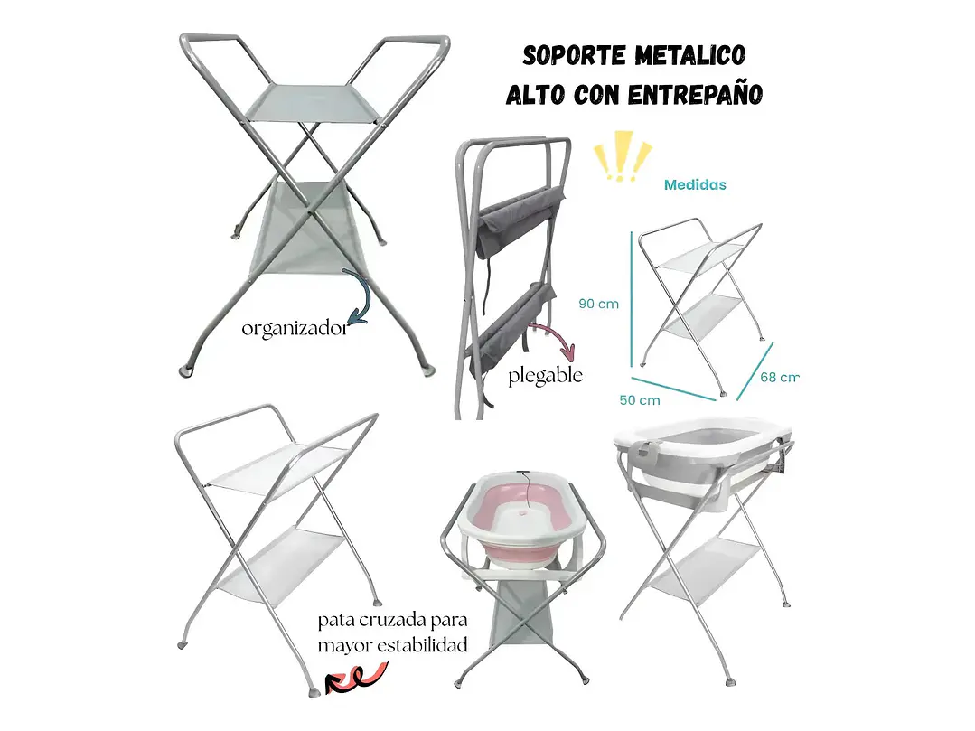 Soporte Metalico De Bañera  2