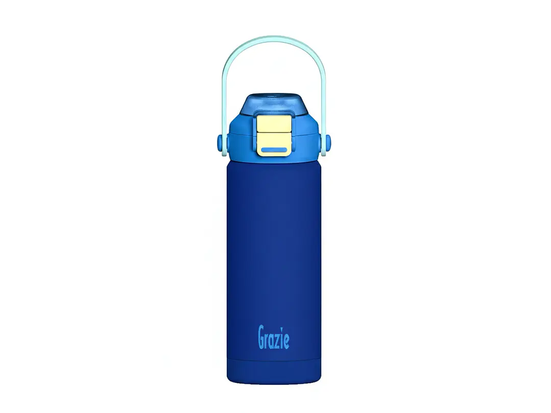 Termo En Acero Inoxidable  18 Onzas Azul 1