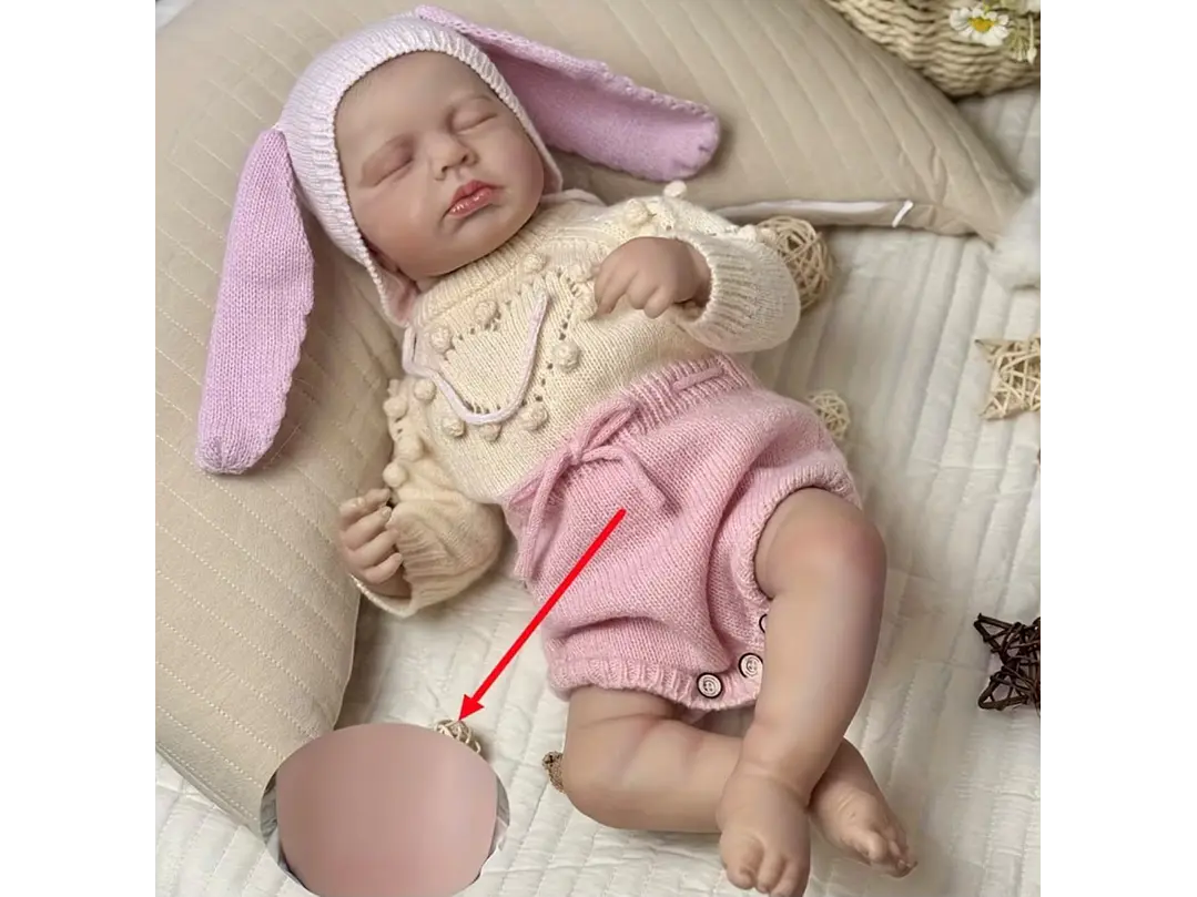 Muñeca Realista Conejo  1