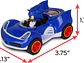 NKOK Sonic The Hedgehog All-Stars Racing Transformed Pull Back Racer - Sonic; no - Miniatura 2
