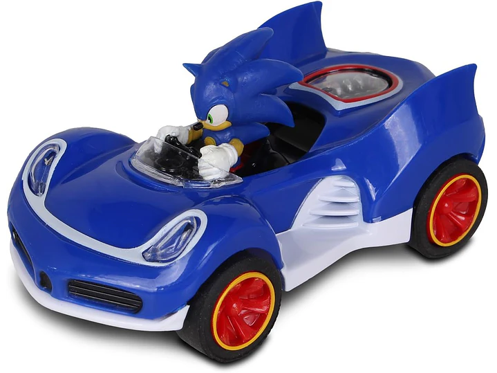 NKOK Sonic The Hedgehog All-Stars Racing Transformed Pull Back Racer - Sonic; no 4