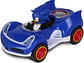 NKOK Sonic The Hedgehog All-Stars Racing Transformed Pull Back Racer - Sonic; no - Miniatura 4