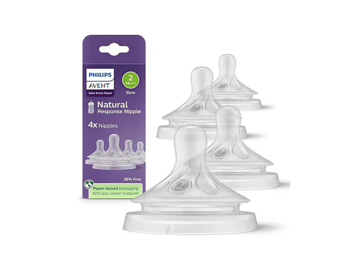  Philips Avent Tetina de Respuesta Natural  Flujo 2 1