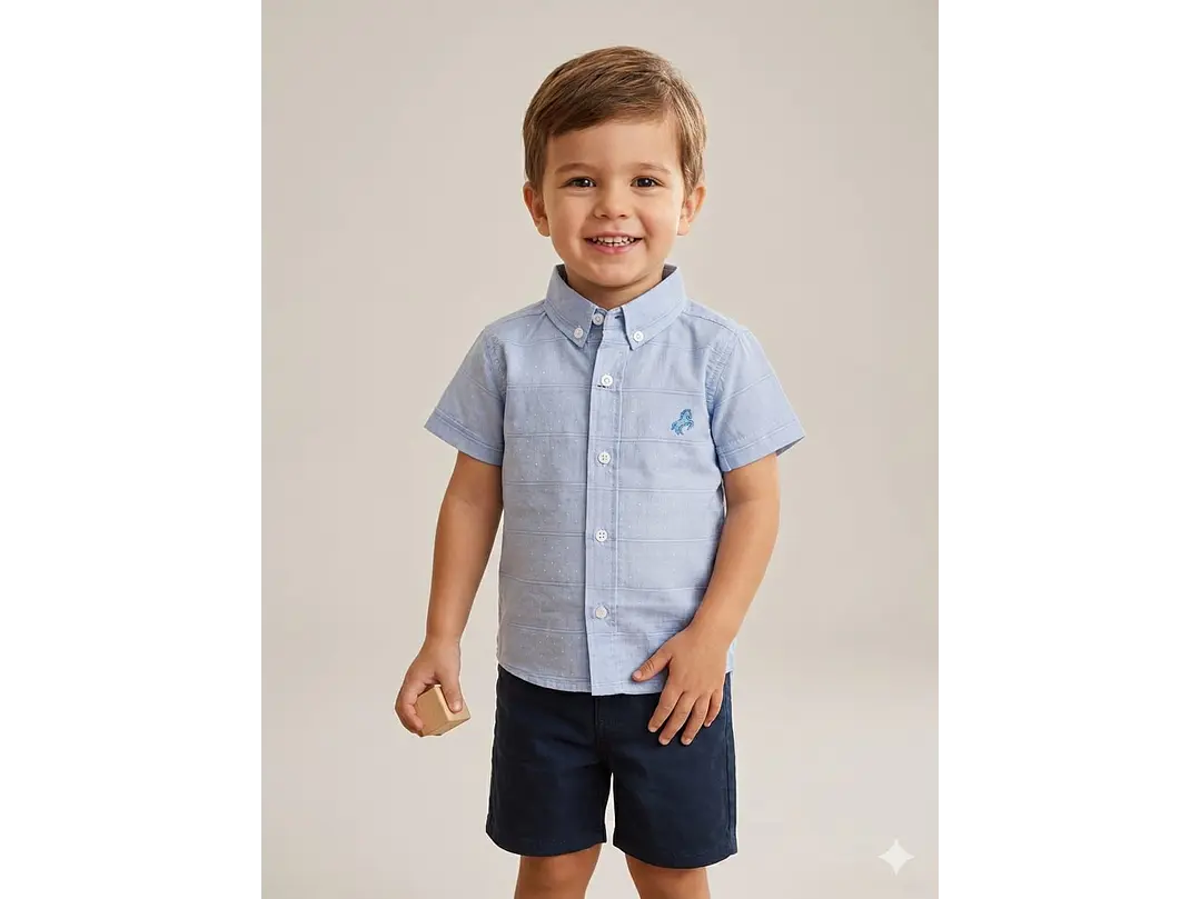 Camisa Celeste 1