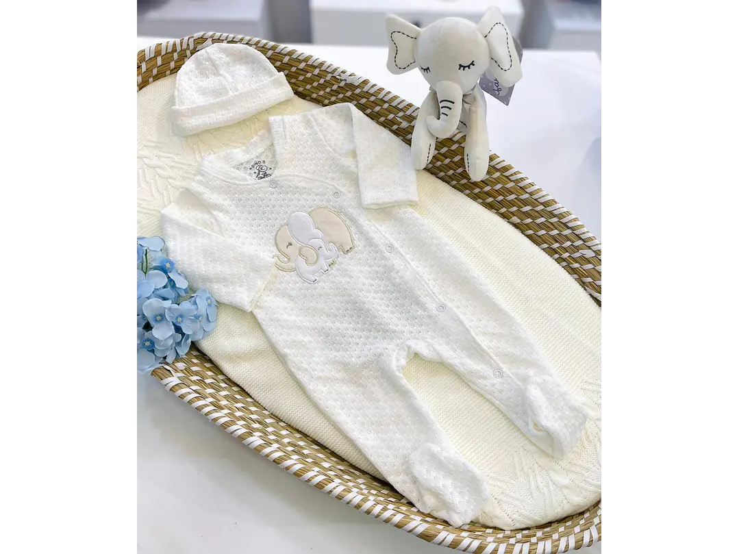 Primera Puesta Beige 0-3M 1