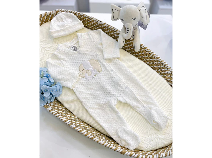 Primera Puesta Beige 0-3M 1