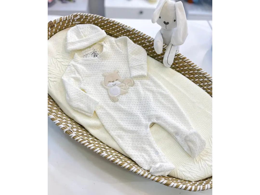 Primera Puesta Beige 0-3M 2