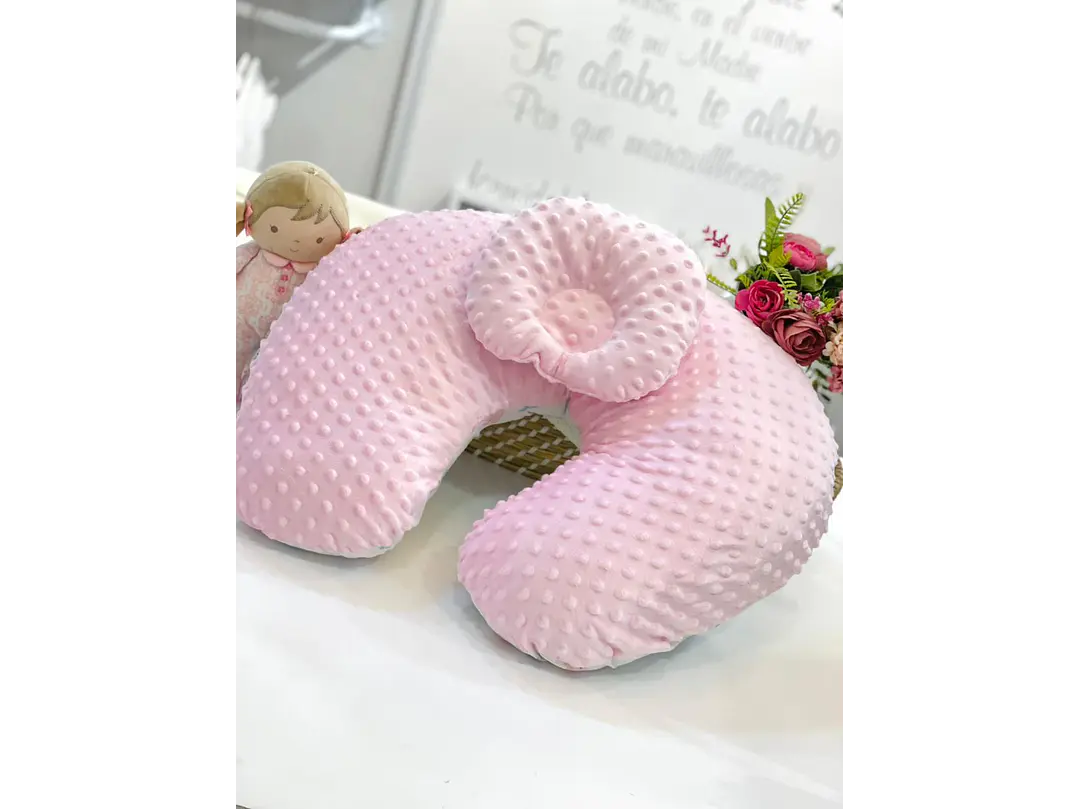 Cojines Lactancia Rosa 2