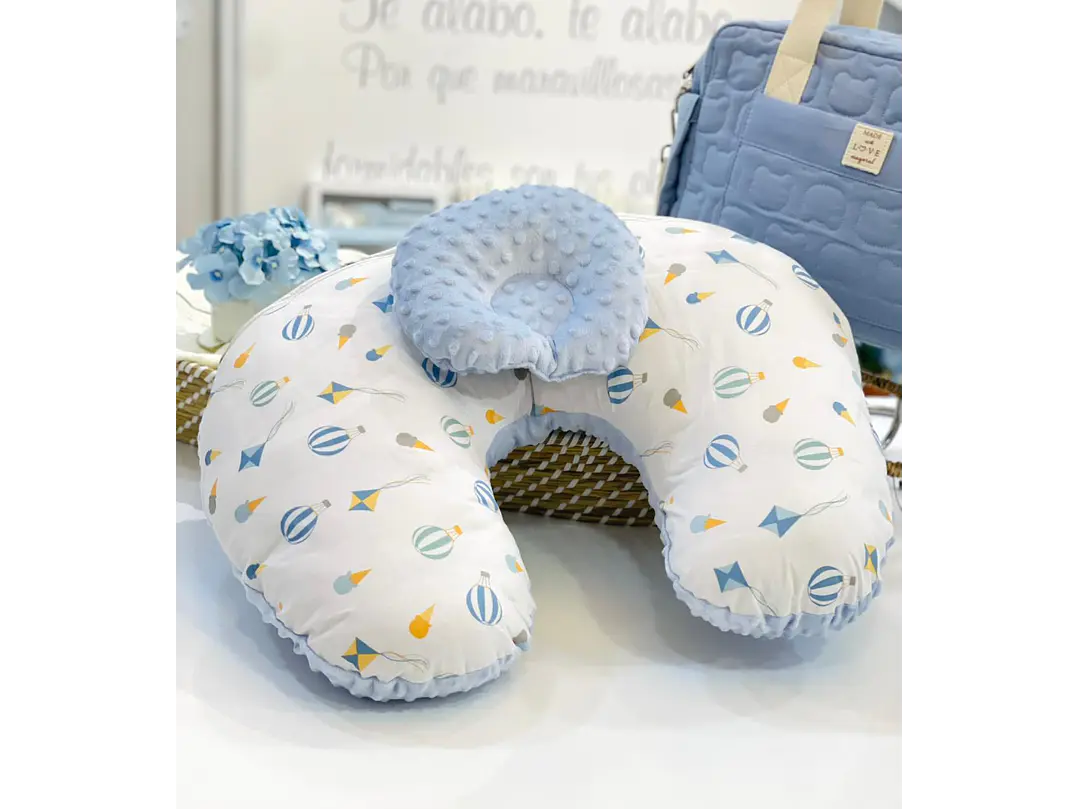 Cojines Lactancia Azul 1