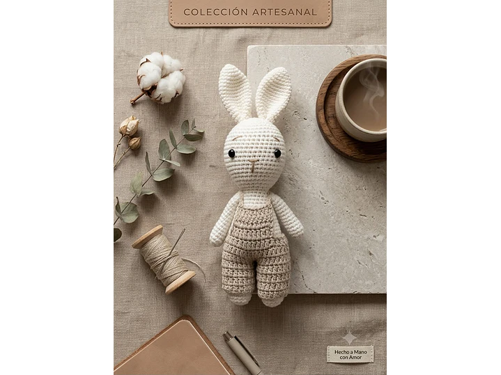 Amigurumi Conejo Beige 1