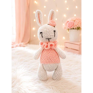 Amigurumi Conejo Flor