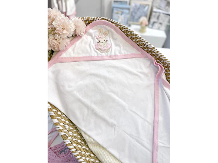 Primera Puesta Hilo Rosa Conejo 0-3M 4