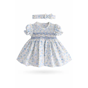 Vestido Celeste 