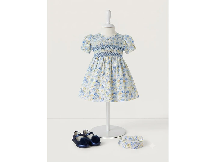 Vestido Celeste  3