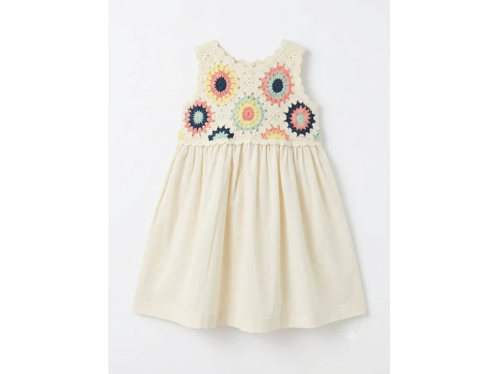 Vestido Zippy Beige 2