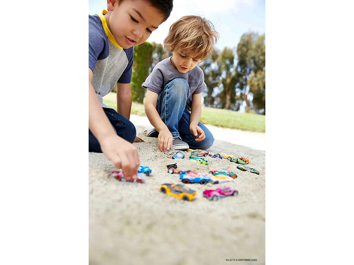 Hot Wheels - Paquete de 20 autos y camiones de juguete, 3