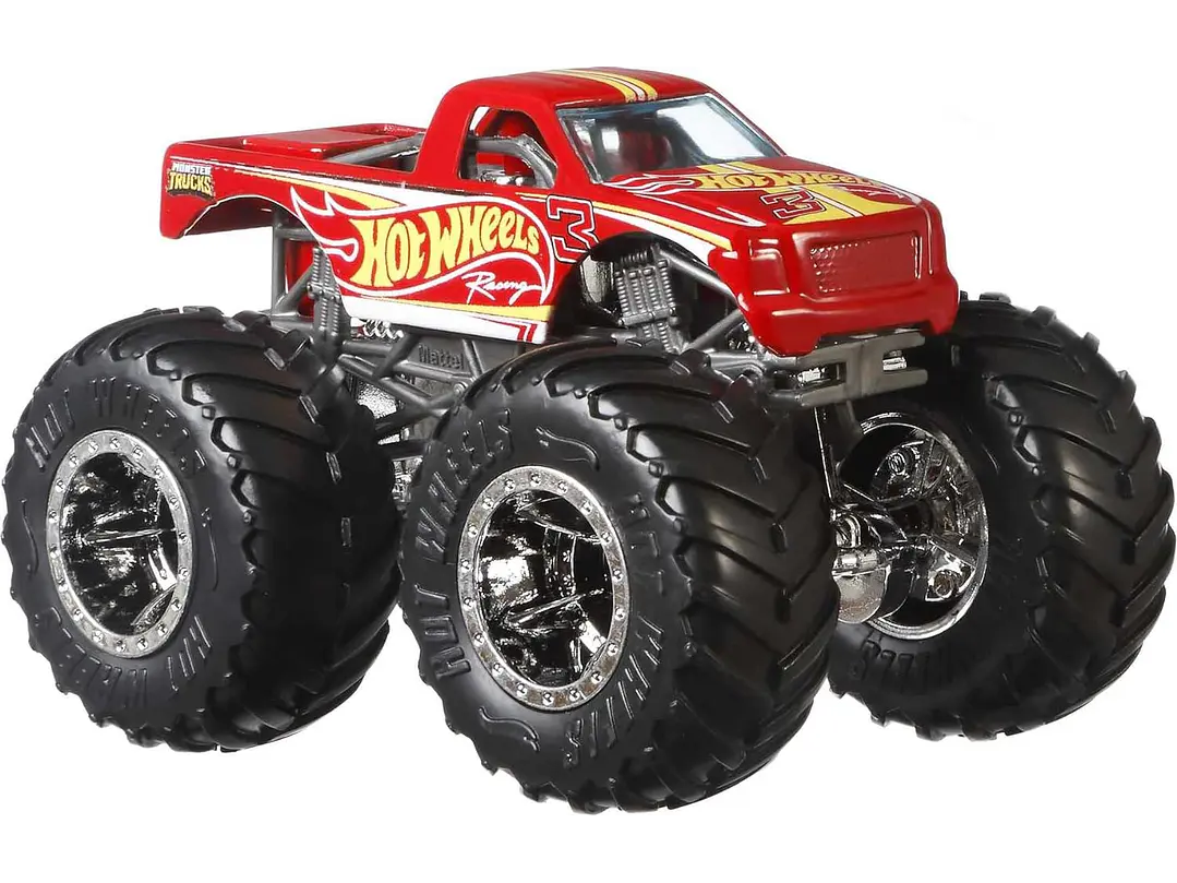 Hot Wheels Monster Trucks, juego de 12 camiones monstruo de juguete 4