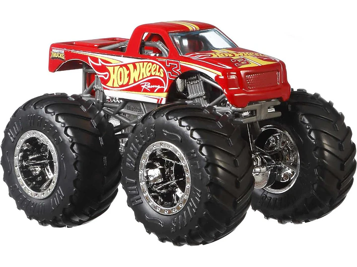 Hot Wheels Monster Trucks, juego de 12 camiones monstruo de juguete 4