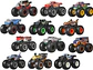 Hot Wheels Monster Trucks, juego de 12 camiones monstruo de juguete - Miniatura 1