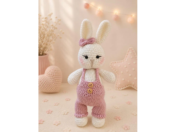 Amigurumi Coneja Rosa 1