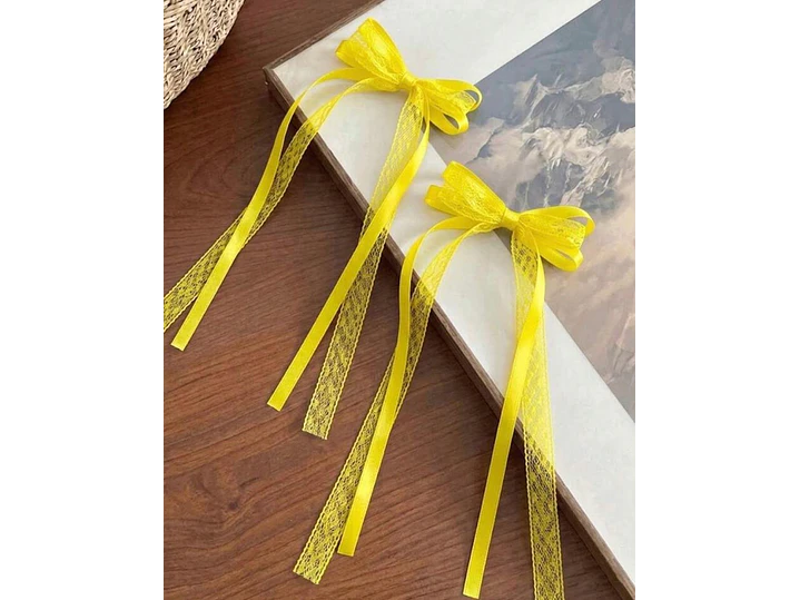 Lazos Cinta Amarillo  1