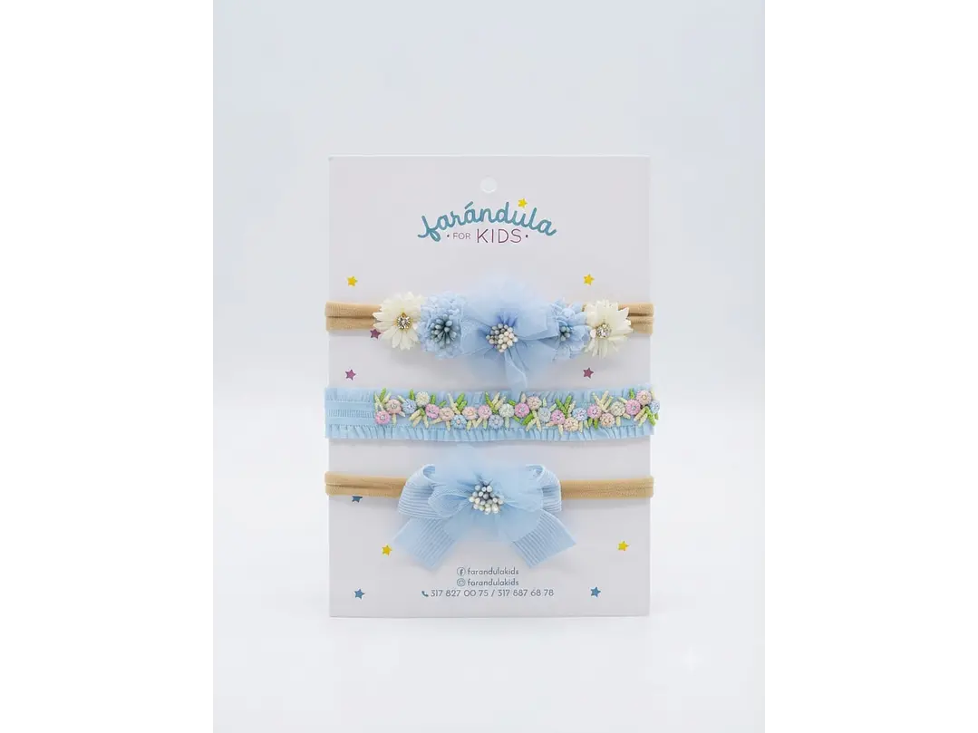 Set por 3 Balacas Bebe 1