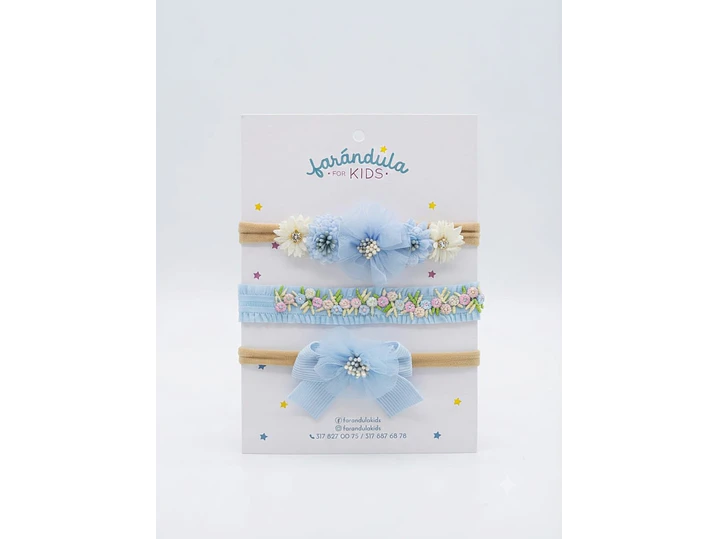 Set por 3 Balacas Bebe 1