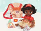  Disney - Muñeca de la princesa Baby Moana de lujo con tiara, portabebé,  - Miniatura 6