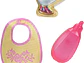  Disney - Muñeca de la princesa Baby Belle de lujo, con tiara, portabebé,  - Miniatura 3