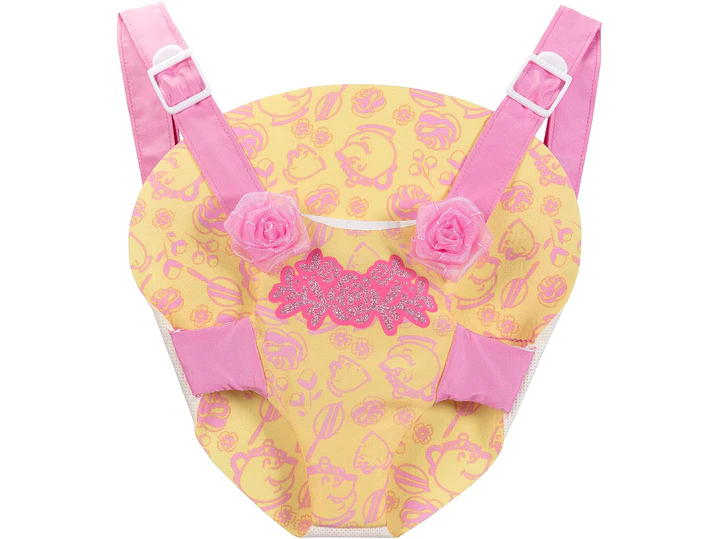  Disney - Muñeca de la princesa Baby Belle de lujo, con tiara, portabebé,  4