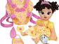  Disney - Muñeca de la princesa Baby Belle de lujo, con tiara, portabebé,  - Miniatura 5