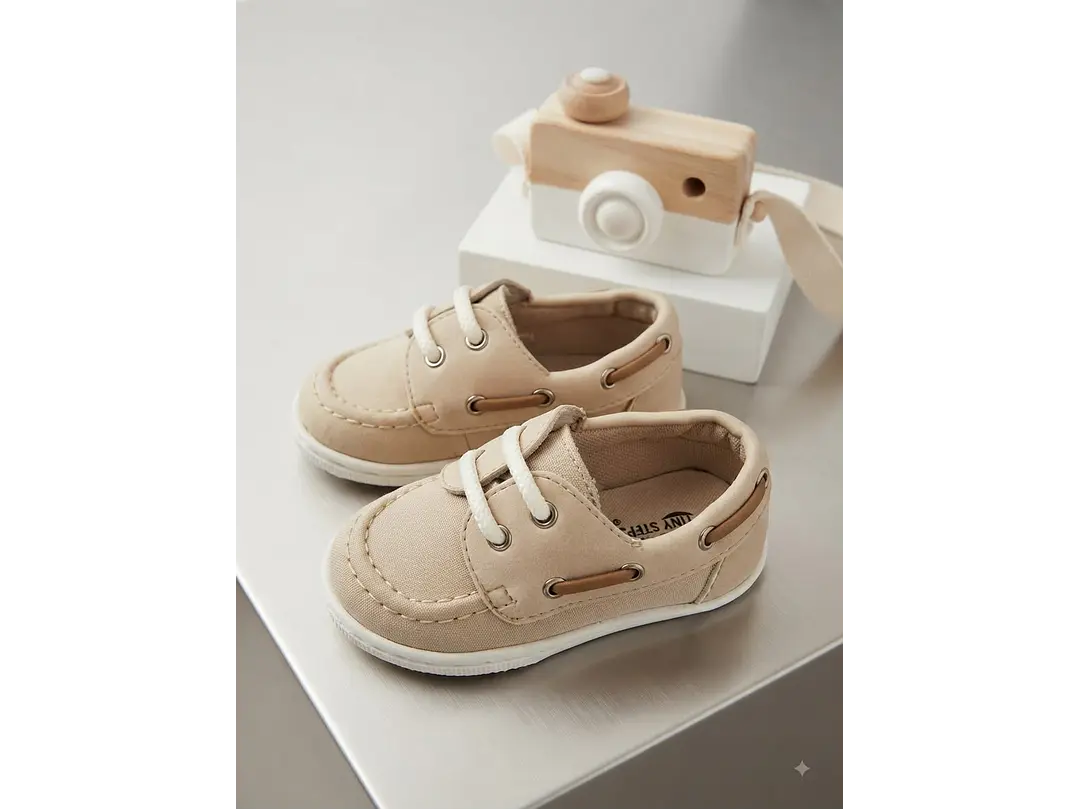 Calzado Lona Beige  1