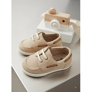Calzado Lona Beige 