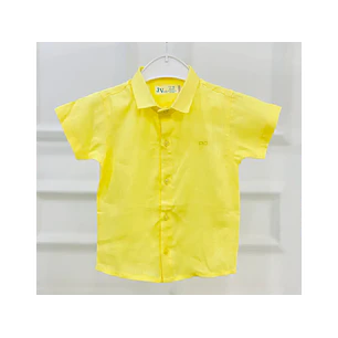 Camisa Lino Amarilla
