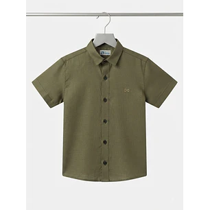 Camisa Lino Olivo