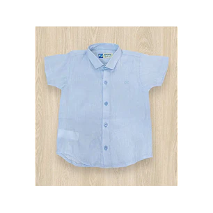 Camisa Lino Blue 
