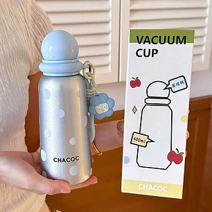 Termo Acero Inoxidable Puntos  400ml