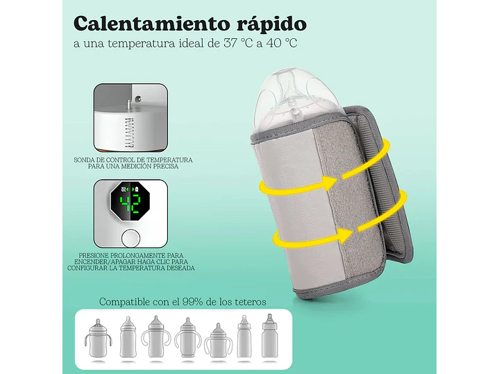Calentador Biberon Portatil 2