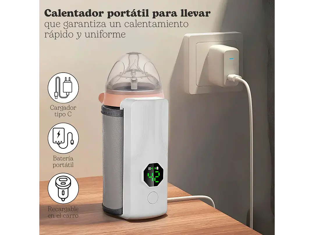 Calentador Biberon Portatil 3