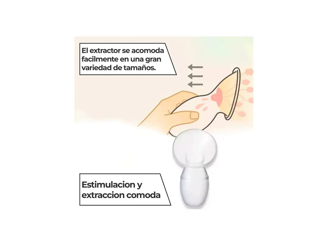 recolector Leche Materna Silicona 7